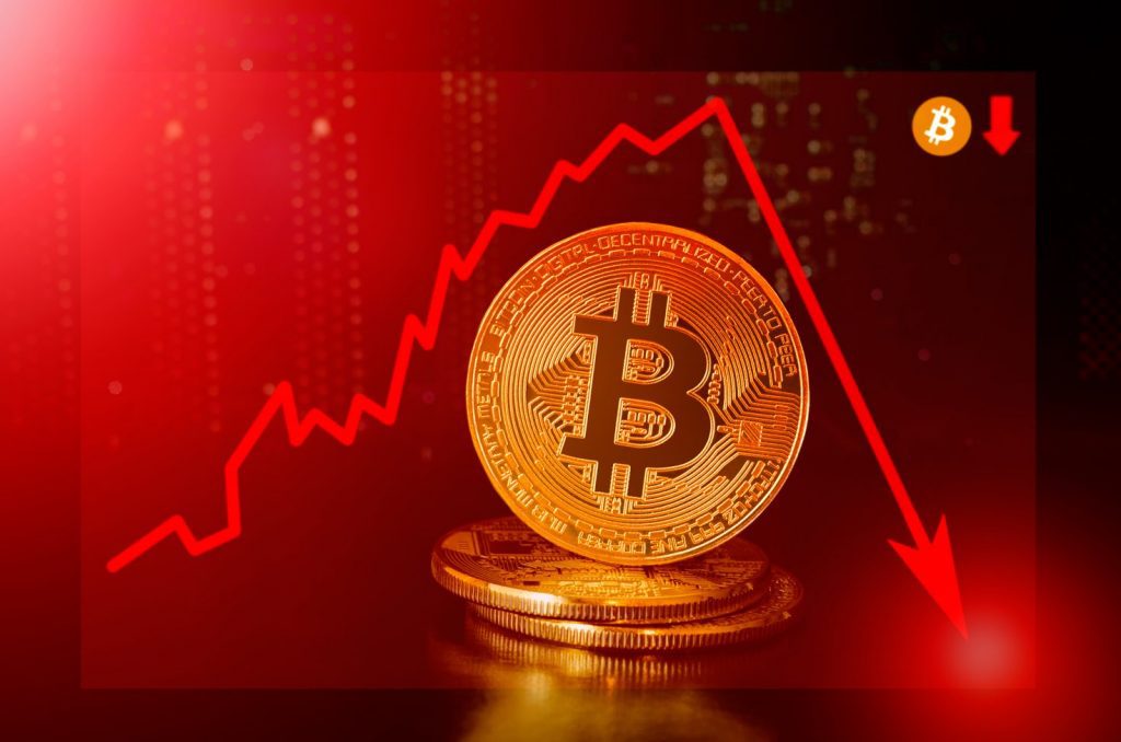 Bitcoin's Price Falls To $38K As It Approaches A Six-Month Low.