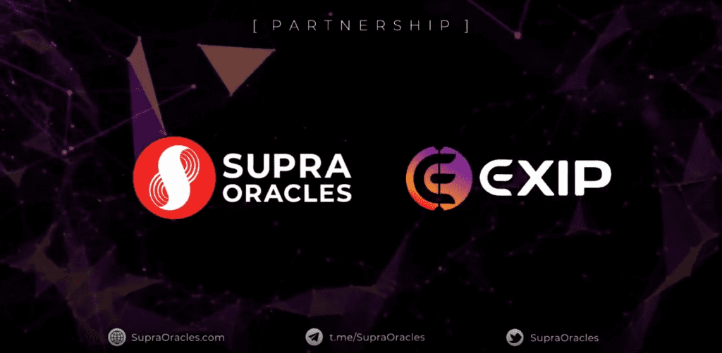 SupraOracles hợp tác với EXIP, một mạng internet phi tập trung do cộng đồng quản lý.