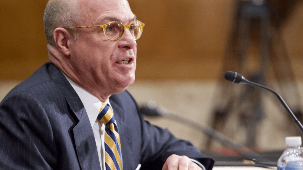 Chris Giancarlo, Former CFTC Chairman, calls Biden's approach to cryptocurrency regulation "reactionary."