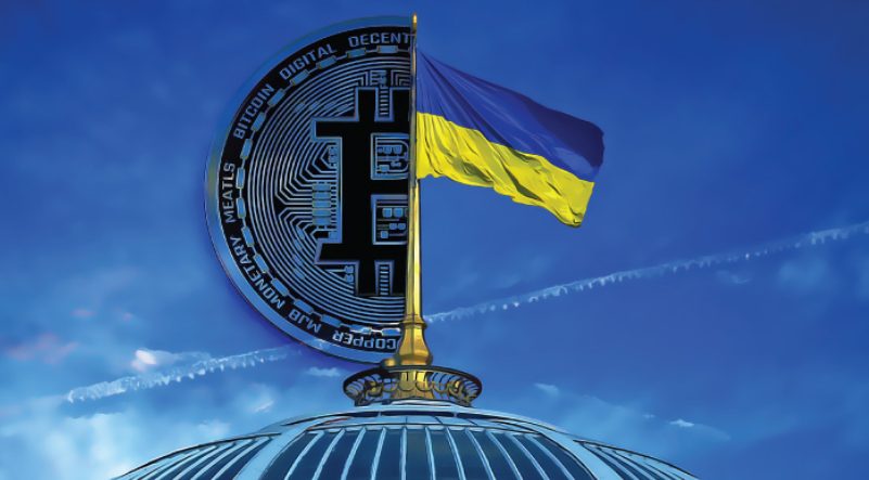 Ukraine uses bitcoin to make “crowd funds” during the war with Russia