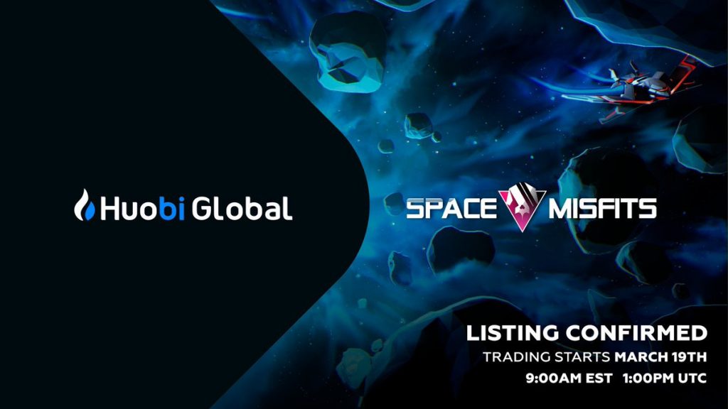 Space Misfits SMCW Token Begins Trading On Huobi Global