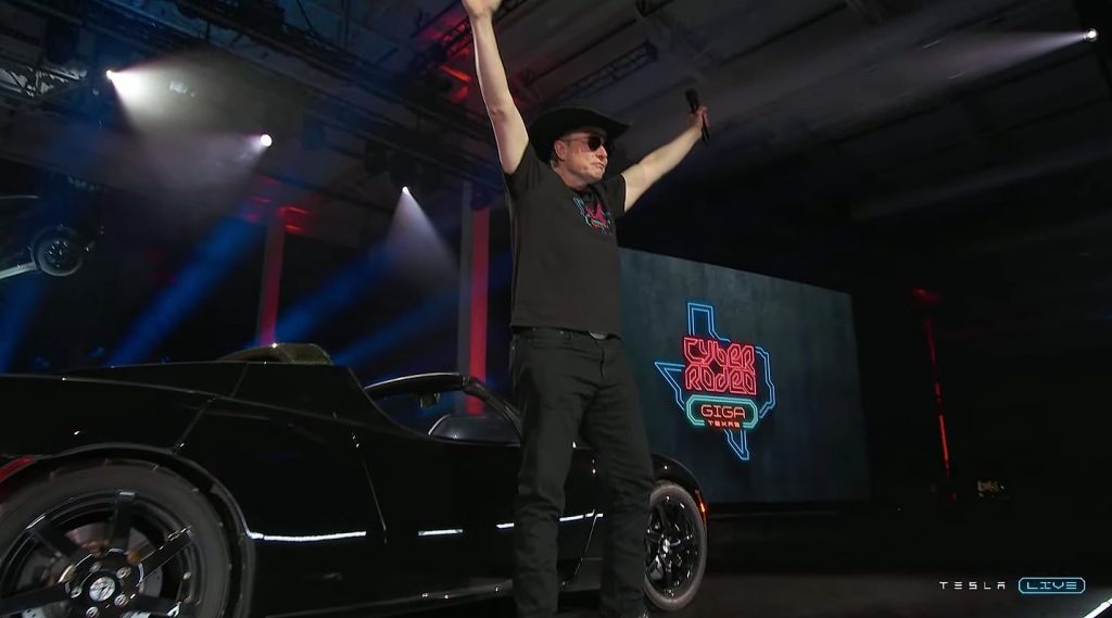 Dogecoin Spotted At Tesla Cyber Rodeo Event During Drone Show