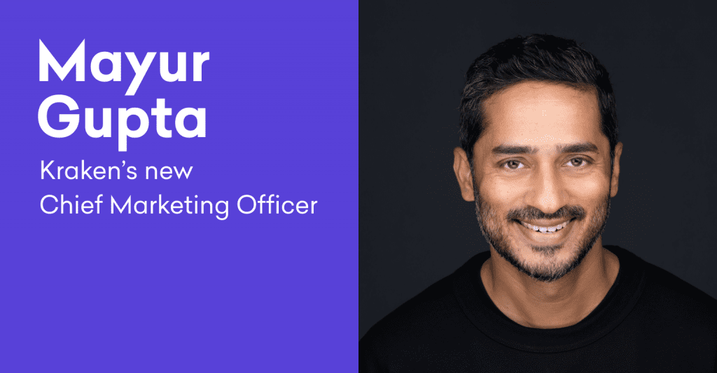 Kraken Hires Gupta As Chief Marketing Officer