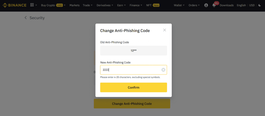 anti-phishing code