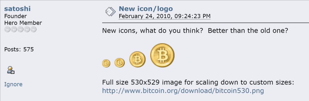 Who Design The Famous Bitcoin Logo?