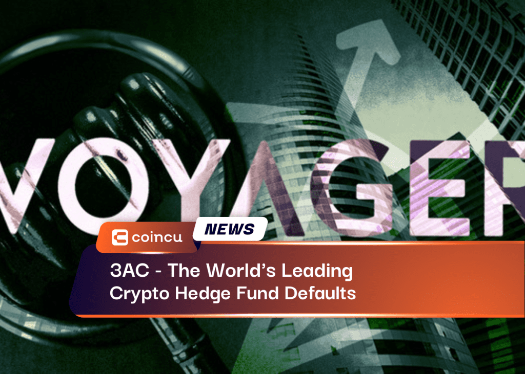 3AC - The World's Leading Crypto Hedge Fund Defaults 