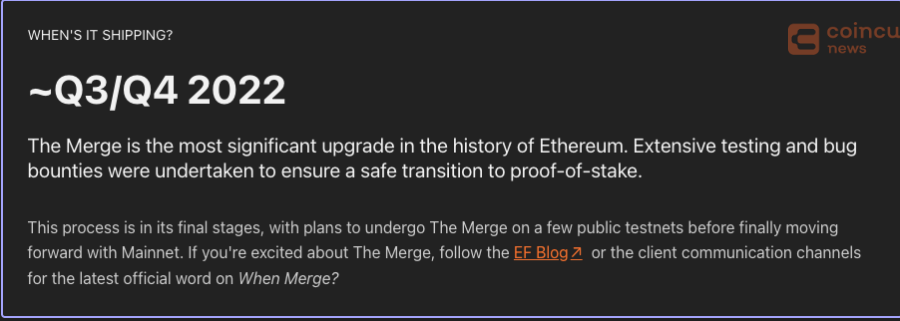 Ethereum Merge Event Analysis? Its impact on the current Ethereum network.
