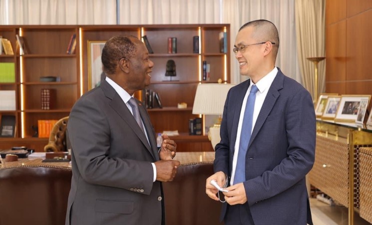 Changpeng Zhao Meets With President Of Central African Republic To Discuss Crypto Adoption