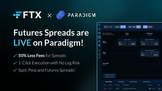 Paradigm Partnering With FTX To Launch New Service