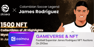 Football Superstar James Rodríguez NFT Auctions On ZKSea 