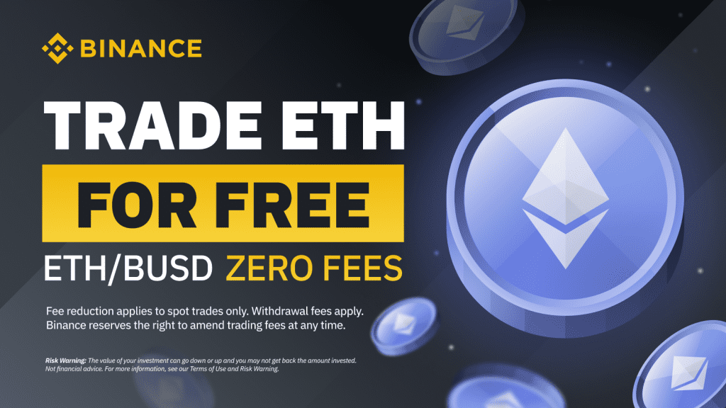 Binance Free Trading ETH/BUSD For 1 Month