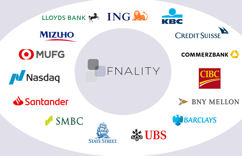Fnality is backed with 16 banks