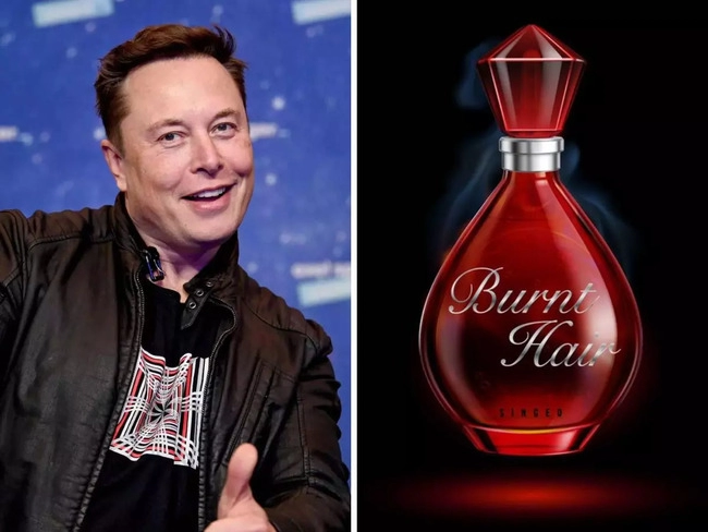 Elon Musk Sells His "Burnt Hair" Perfume for Doge