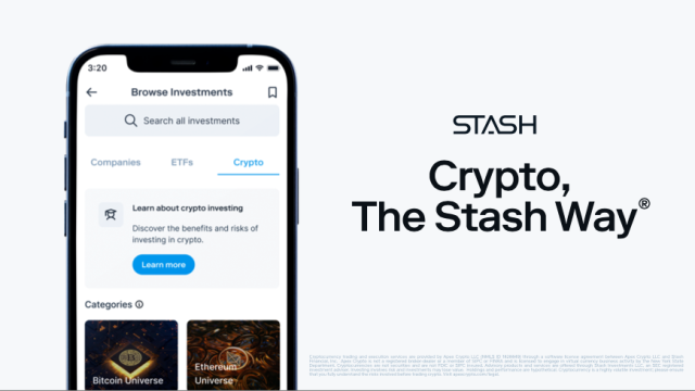 Stash Deepens Its Push Into Crypto With Eight New Offerings