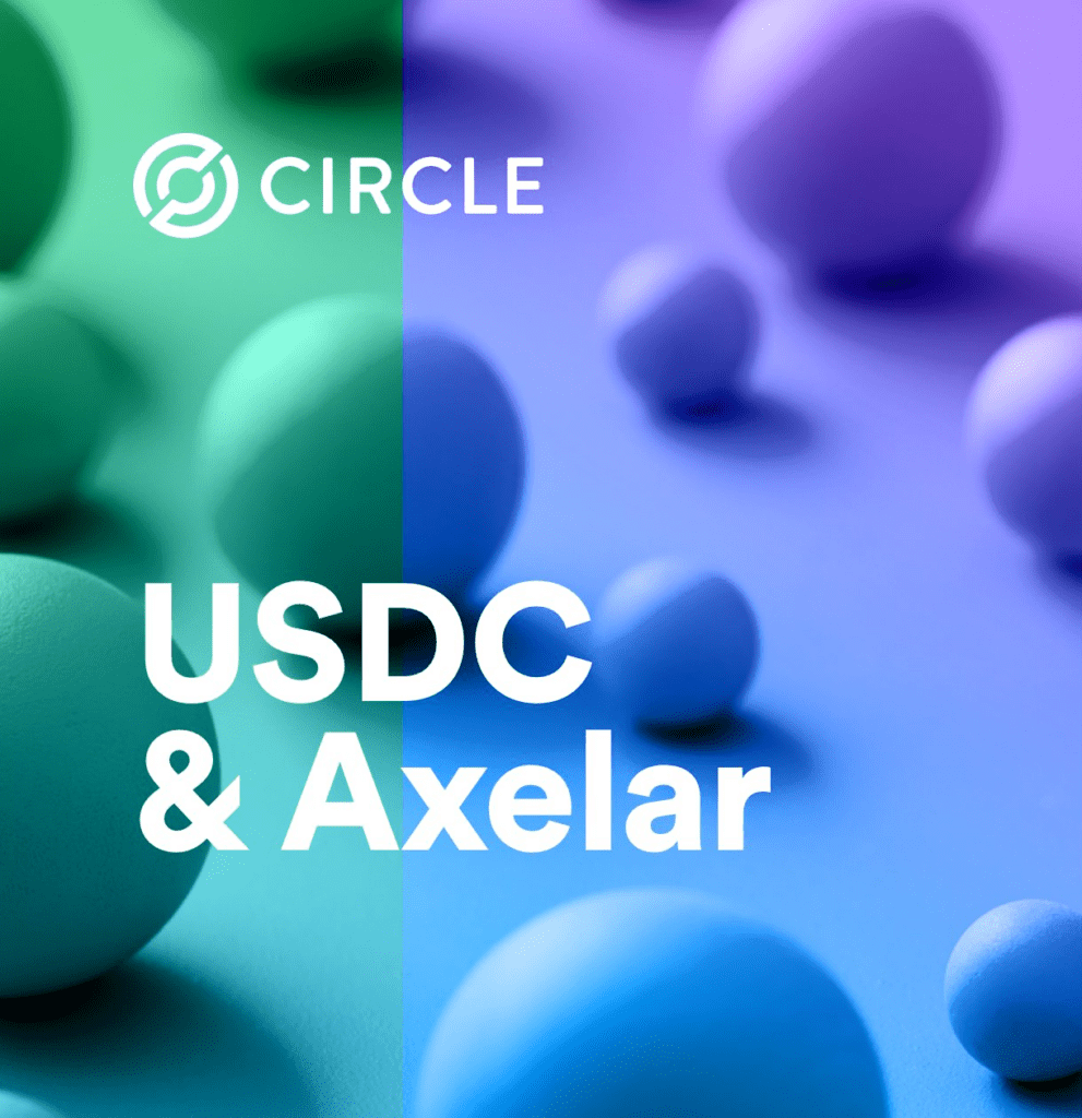 Circle Partners With Axelar To Enable USDC To Be Used In Cross-chain Applications 