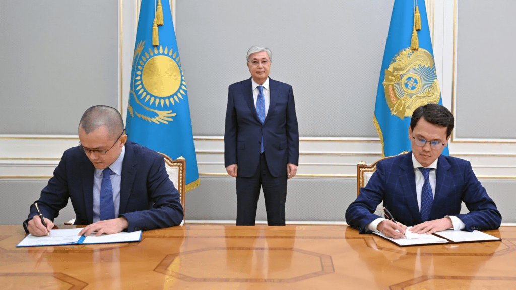 Binance Signed An Agreement With Kazakhstan To Develop The Country's Digital Asset Market