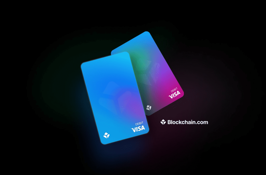 Blockchain.com Introduced The Visa Debit Card Available For Unlimited 1% Cashback