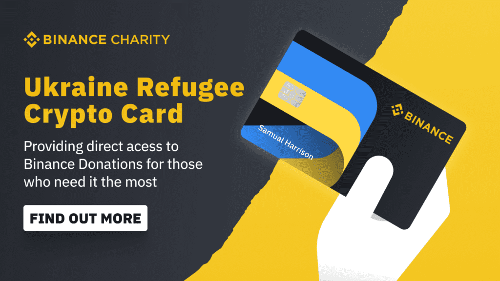 Binance Refugee Card Helped 15,000 Ukrainian Refugees