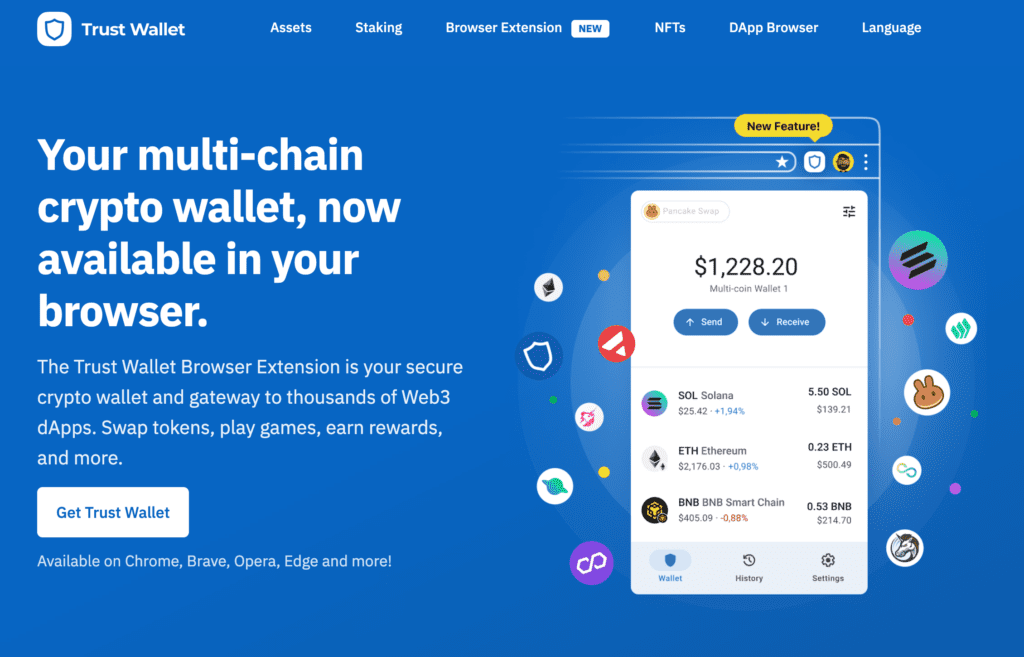 Trust Wallet Has Launched A New Web Browser Extension Wallet