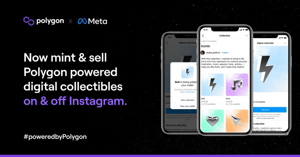 Instagram Will Soon Allow Users To Mint And Sell NFT On Polygon-powered NFT Marketplace