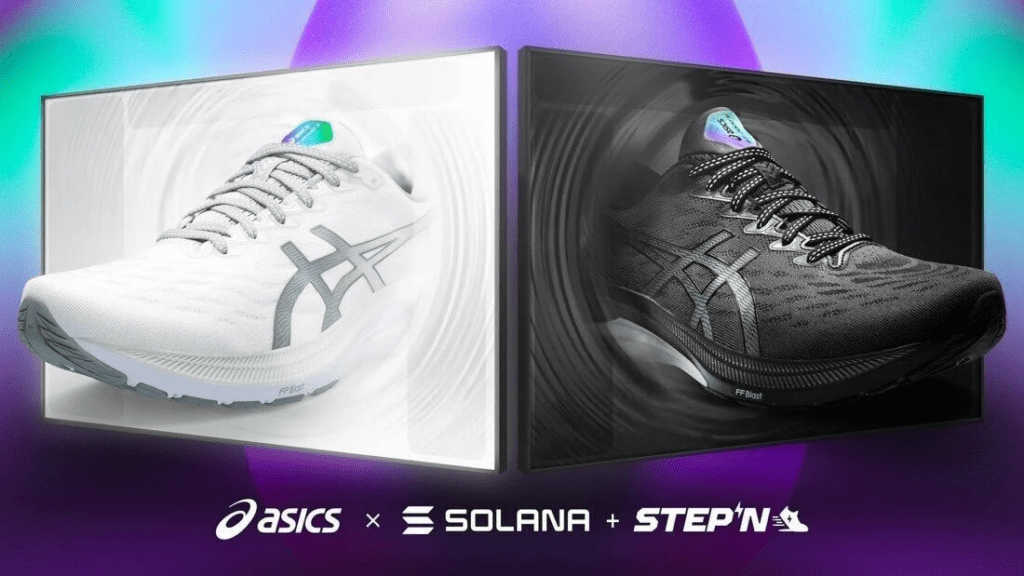 ASICS 与 Solana 和 STEPN 合作销售特别版运动鞋