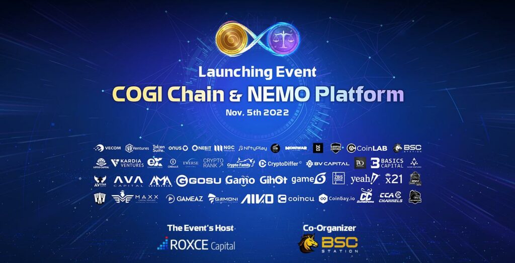COGI Chain & NEMO Platform Official Launch
