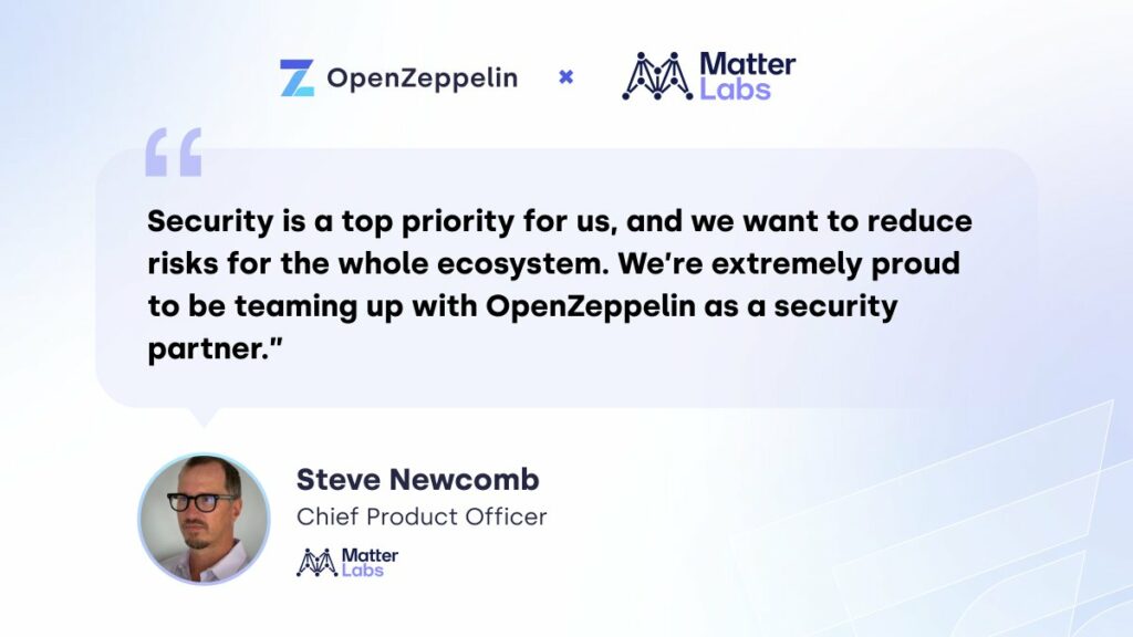 OpenZeppelin Audits Matter Labs Fixes Security Problems With zkSync Layer 2