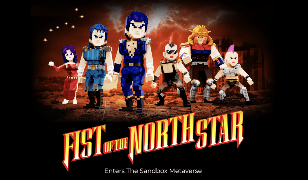 The Sandbox Collabs Fist Of The North Star To Launch Game In The Metaverse