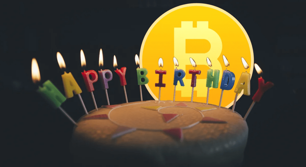 Bitcoin Is Happy Birthday By Crypto Community