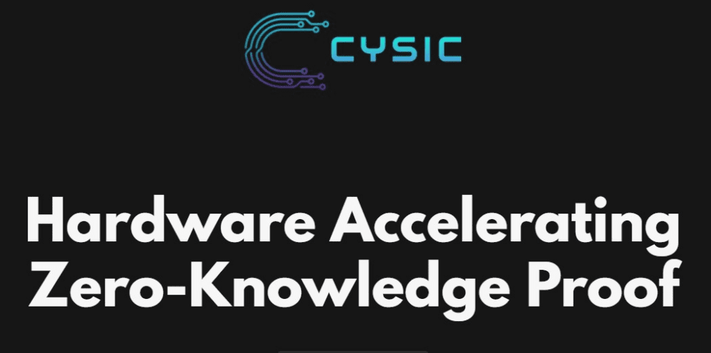How ZK Proof Startup Cysic Breakthrough In The ZK Hardware Acceleration Roadmap