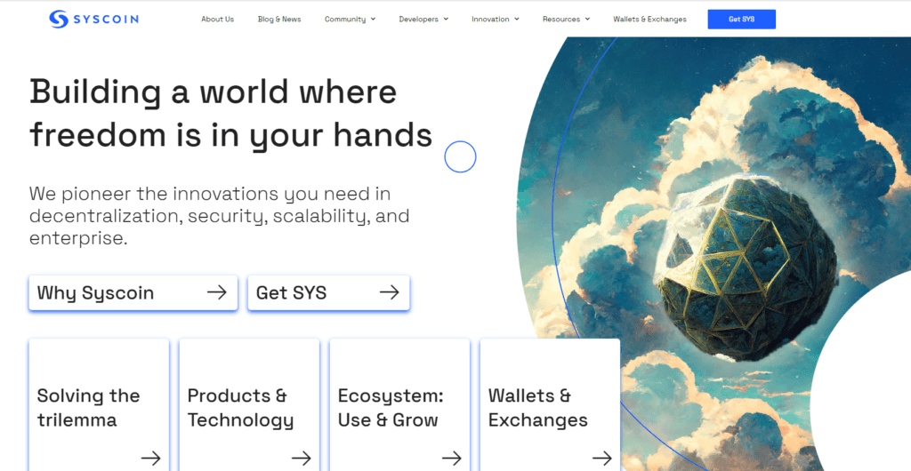 Syscoin Wallet Reviews: Building A World Where Freedom Is In Your Hands?