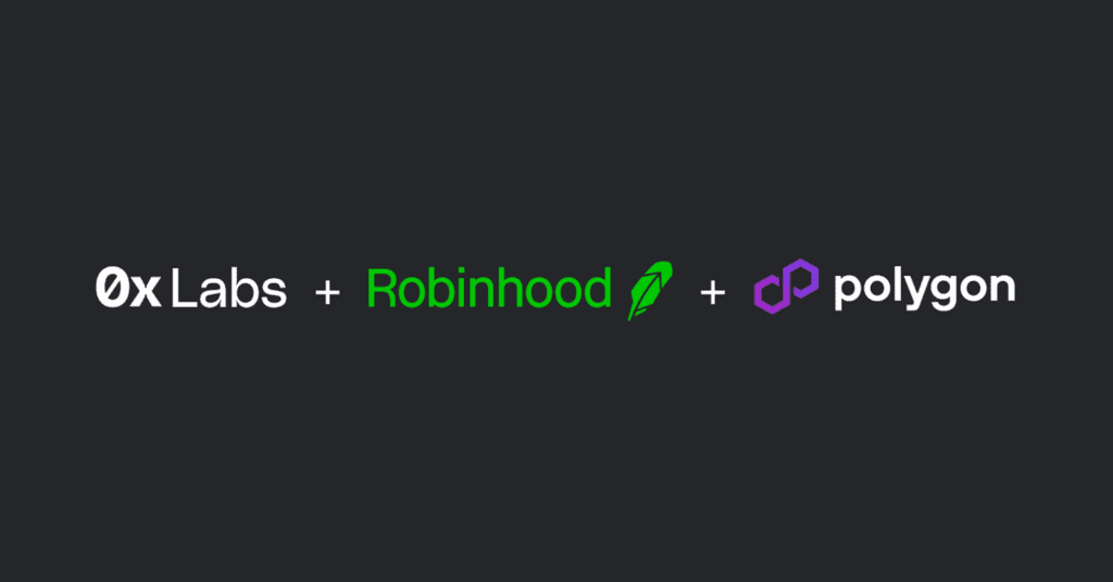 Carteira Robinhood integra API Tx Relay do 0x Labs para transações rápidas em Ethereum