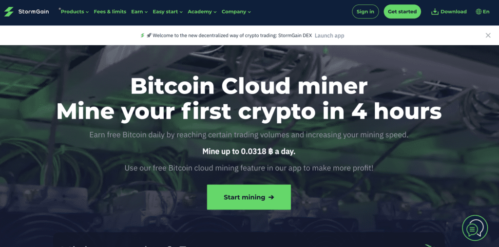 StormGain Review: All-In-One Crypto App With Bitcoin Cloud Miner