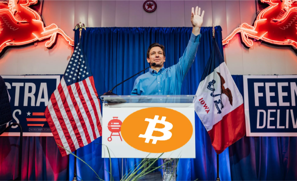 2024 US Presidential Candidate Ron DeSantis Will Defend Bitcoin, Anti CBDC