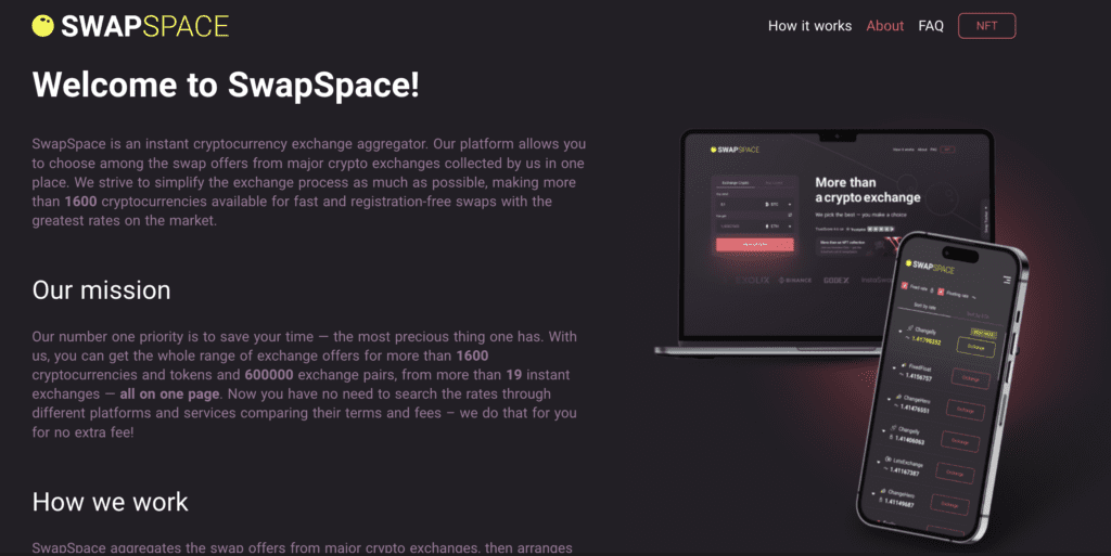 SwapSpace Review:  More Than A Crypto Exchange?