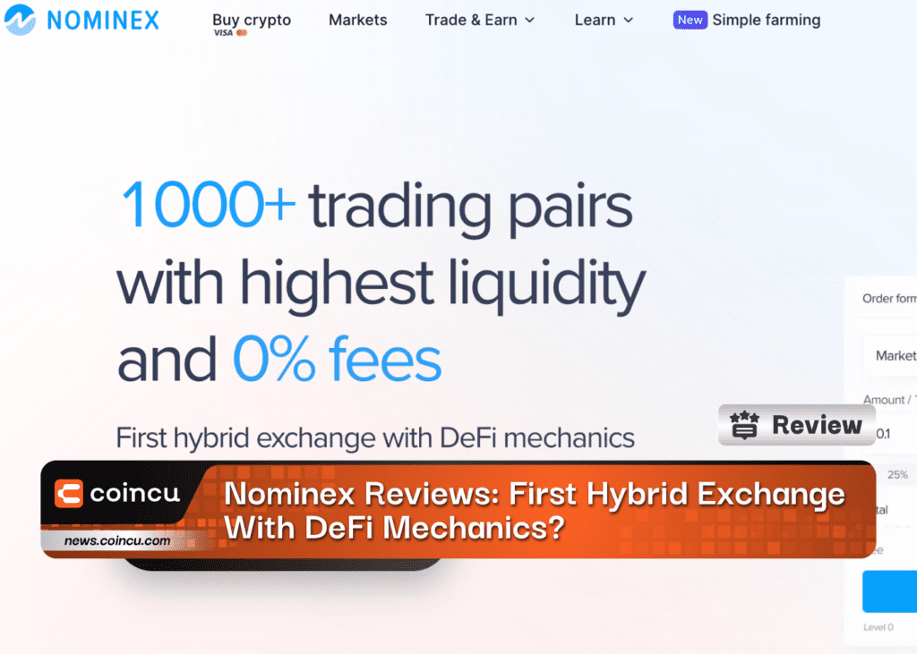 Nominex Reviews First Hybrid Exchange