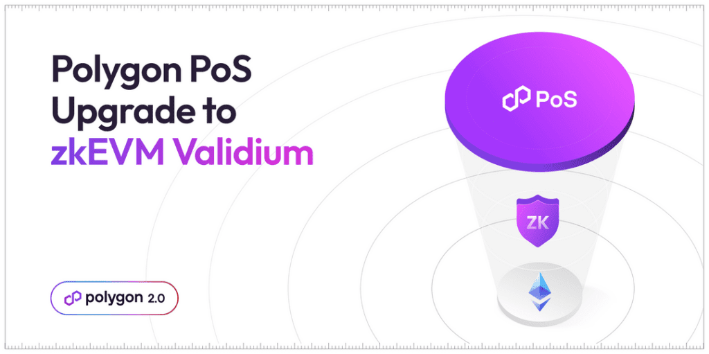 Polygon Proposes Decentralized zkEVM Validium Layer 2 Upgrade For PoS: Report