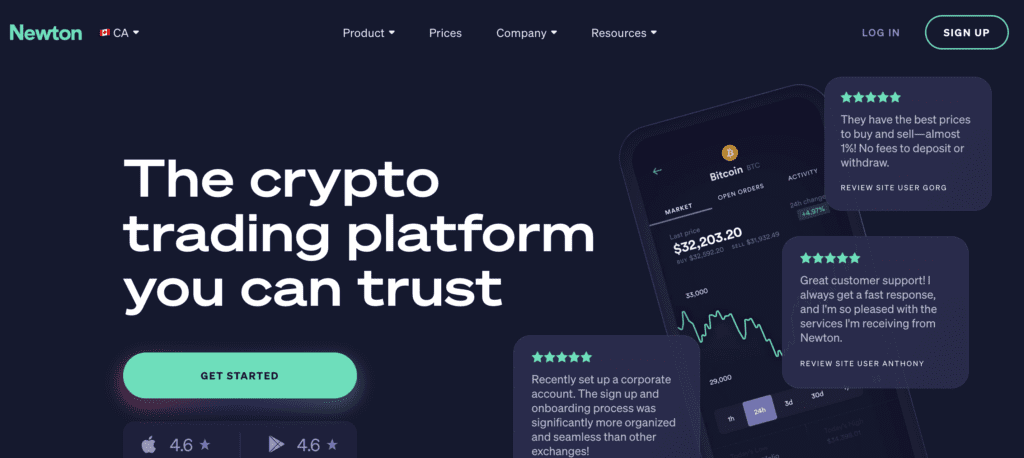 Newton Exchange Reviews: Easy Crypto Trading For Canadians?