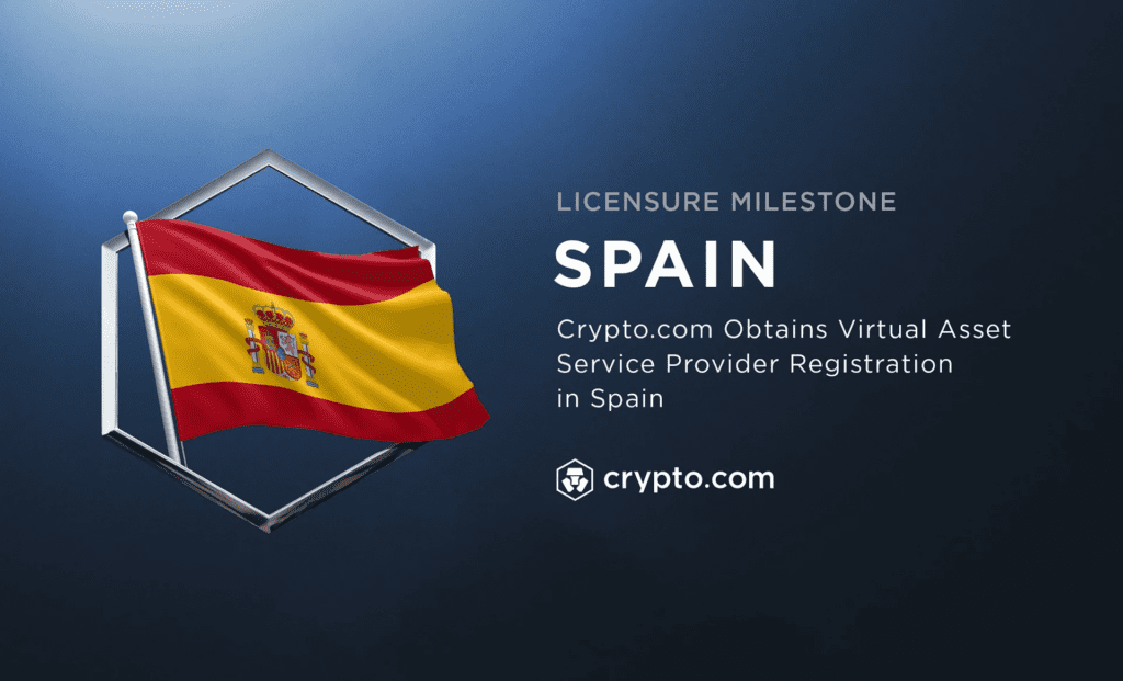 Crypto.com Achieves Important Regulatory Win To Expand Services In Spain