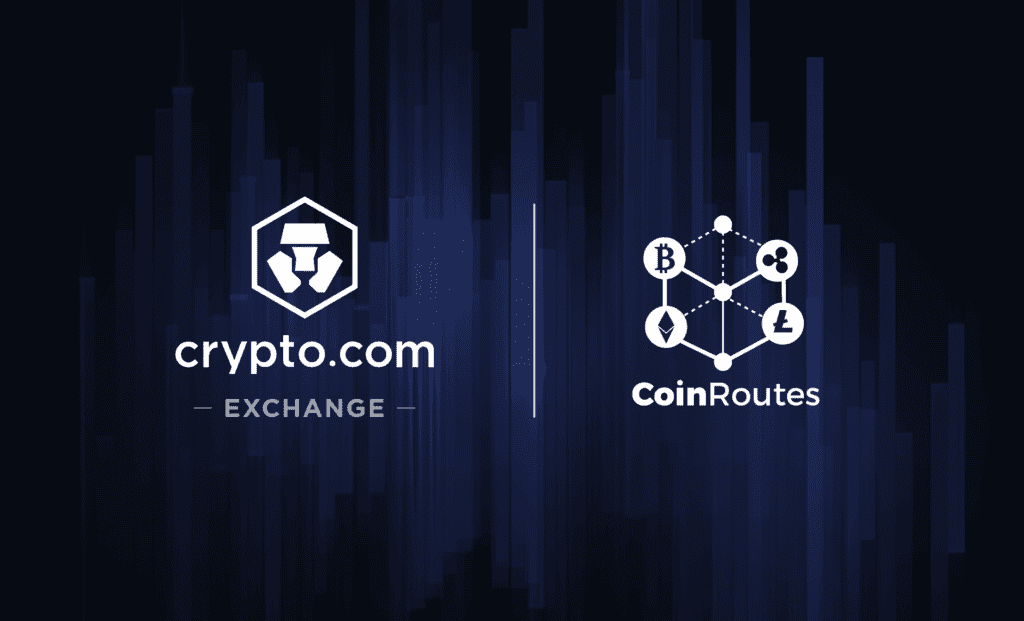 Crypto.com が CoinRoutes と提携して深い流動性アクセスを拡大